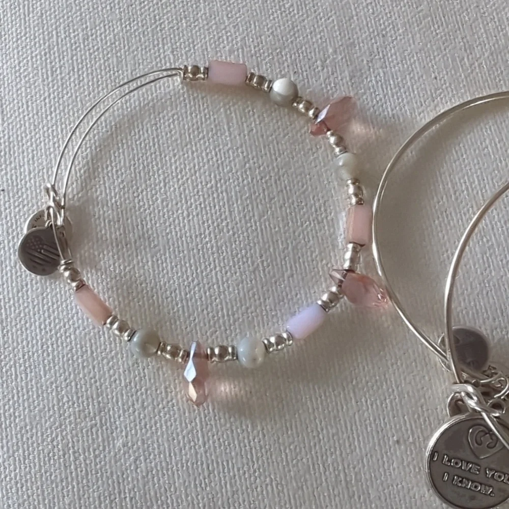 Alex and Ani bracelet 9 totel - Picture 6 of 10